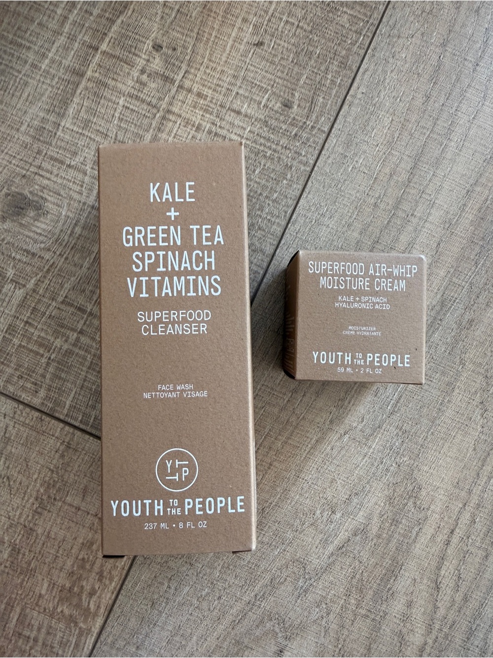 Youth to the people Superfood Cleanser & Moisture Cream (Set)